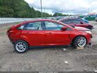2018 Ford Focus Se Red vin: 1FADP3F29JL319037