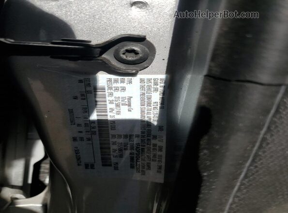 1FADP3H24JL223605 2018 FORD FOCUS Silver Engine compartment view