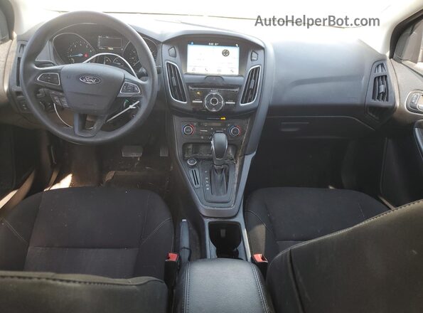 1FADP3H24JL223605 2018 FORD FOCUS Silver Dashboard view