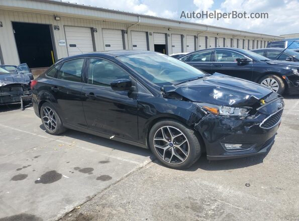 1FADP3H24JL250139 2018 FORD FOCUS Черный Передняя правая четверть