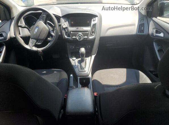 1FADP3H24JL250139 2018 FORD FOCUS Черный Вид панели приборов