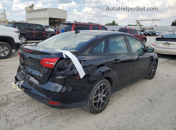 1FADP3H25JL223385 2018 FORD FOCUS Black უკანა მარჯვენა