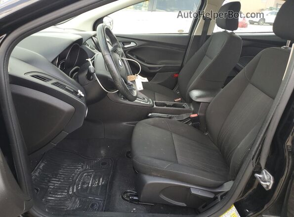 1FADP3H25JL223385 2018 FORD FOCUS Black წინა პანელის ხედი
