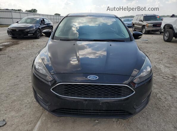 1FADP3H25JL223385 2018 FORD FOCUS Black წინა ხედი