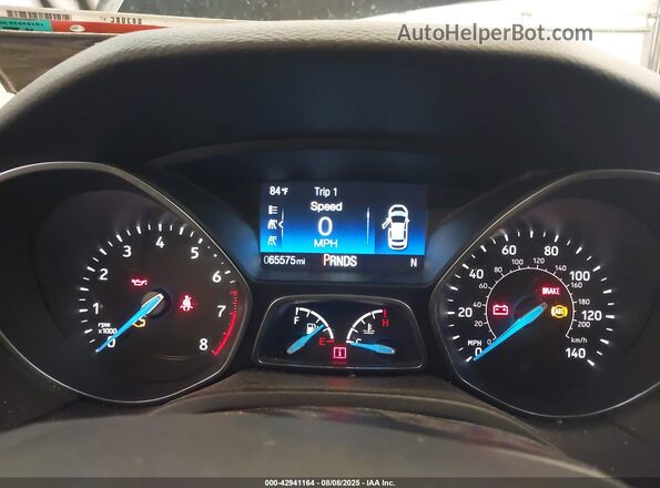 1FADP3J23JL312723 2018 FORD FOCUS Black Widok tylnych siedzeń