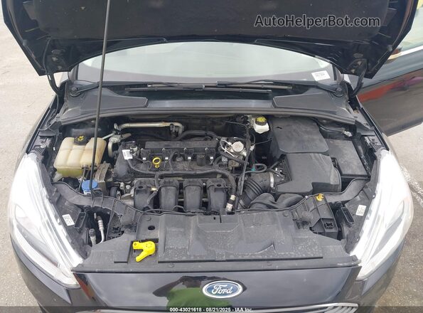 1FADP3J25JL273391 2018 FORD FOCUS Черный Вид сзади