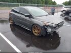 2018 Ford Focus   Gray vin: 1FADP3L96JL215767