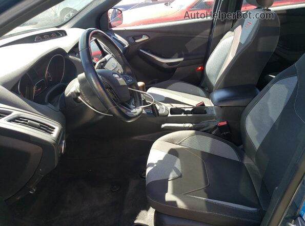 1FADP3L99JL293590 2018 FORD FOCUS Blue Vista interior delantera
