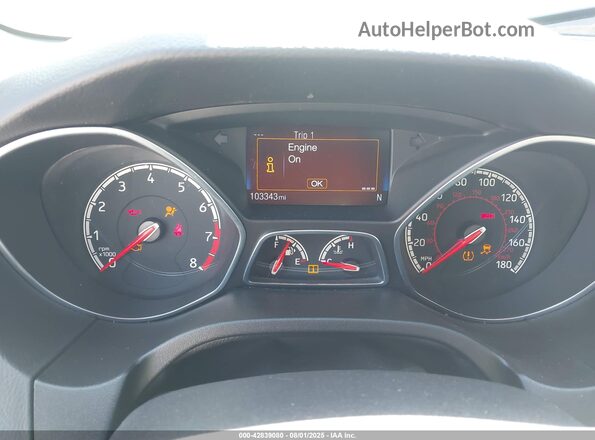 1FADP3L9XGL297558 2016 FORD FOCUS ST White Հետևի նստատեղերի տեսք