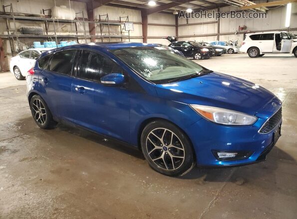 1FADP3M25JL285651 2018 FORD FOCUS Blue Front right