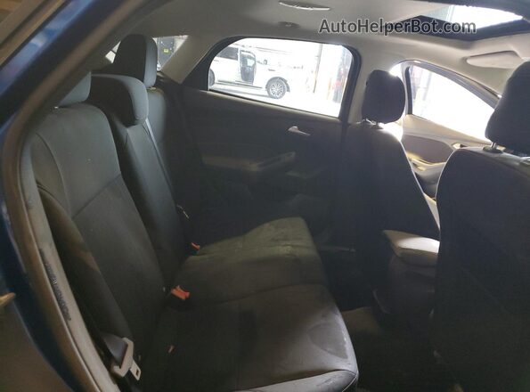 1FADP3M25JL285651 2018 FORD FOCUS Blue Rear interior view