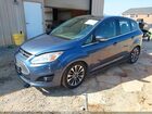 2018 Ford C-max Hybrid Titanium Синий vin: 1FADP5DU7JL102490