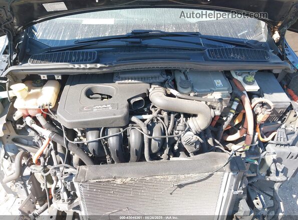1FADP5FU5HL101670 2017 FORD C-MAX ENERGI Black უკანა ხედი