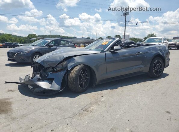 1FATP8UH2P5105570 2023 FORD MUSTANG Серый Передняя левая четверть