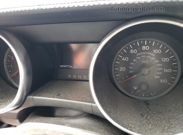 1FATP8UH2P5105570 2023 FORD MUSTANG Серый Вид щитка приборов