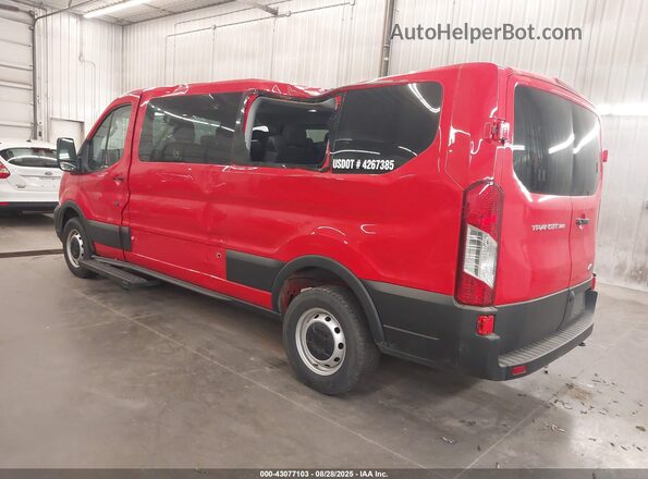 1FBAX2Y85NKA45280 2022 FORD PASSENGER Red Tył lewy