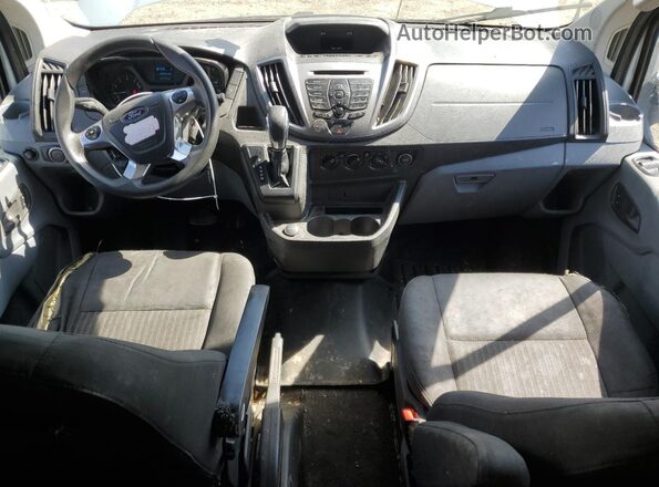 1FBZX2YM0JKA90122 2018 FORD TRANSIT White Dashboard view