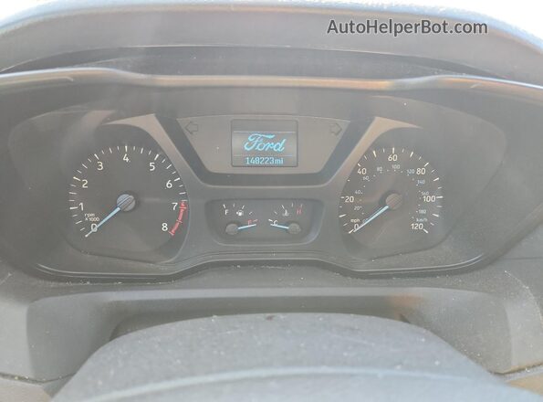 1FBZX2ZM1JKA29120 2018 FORD TRANSIT White Widok zestawu wskaźników