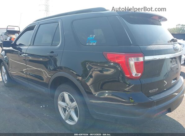 1FM5K7B81JGC63470 2018 FORD FORD EXPLORER Black Задня ліва чверть