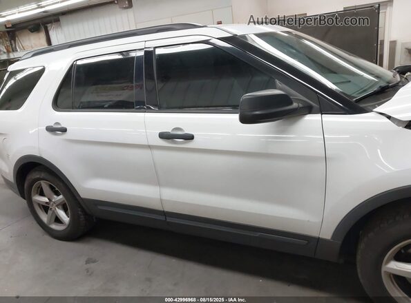 1FM5K7B87JGA98444 2018 FORD FORD EXPLORER White უკანა სალონის ხედი