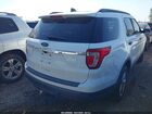 2018 Ford Explorer   White vin: 1FM5K7B87JGA98444