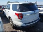 2018 Ford Explorer   White vin: 1FM5K7B87JGA98444