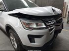 2018 Ford Explorer   White vin: 1FM5K7B87JGA98444