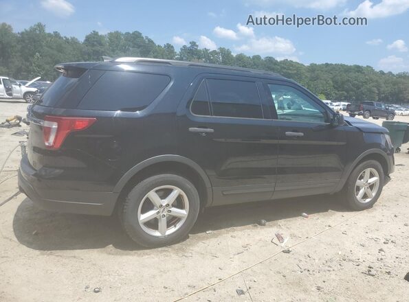 1FM5K7B89JGA96193 2018 FORD FORD EXPLORER Black Задня права чверть