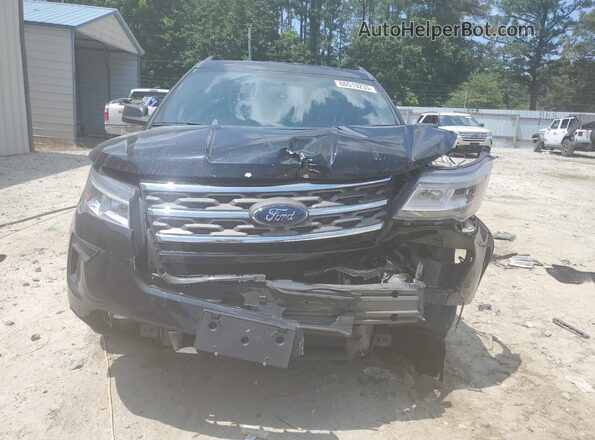 1FM5K7B89JGA96193 2018 FORD FORD EXPLORER Black Вид спереду