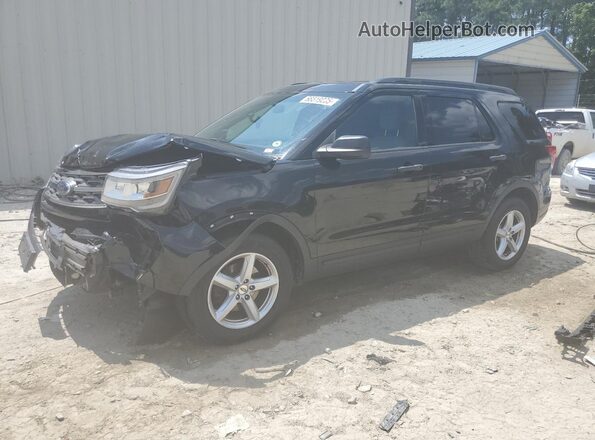 1FM5K7B89JGA96193 2018 FORD FORD EXPLORER Black Передня ліва чверть