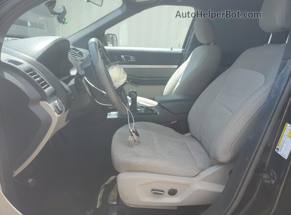 1FM5K7B89JGA96193 2018 FORD FORD EXPLORER Black Вид салону спереду