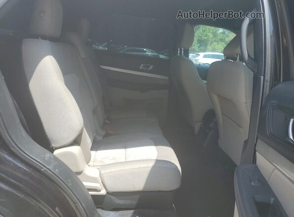 1FM5K7B89JGA96193 2018 FORD FORD EXPLORER Black Вид задньої частини салону