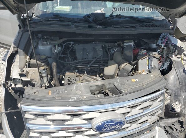 1FM5K7D80JGA86889 2018 FORD FORD EXPLORER Серебряный Вид подкапотного пространства