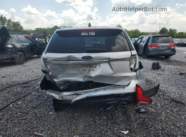 1FM5K7D80JGA86889 2018 FORD FORD EXPLORER Серебряный Вид сзади
