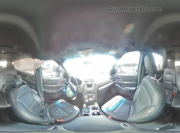 1FM5K7D80JGA86889 2018 FORD FORD EXPLORER Серебряный Панорамный вид салона 360°