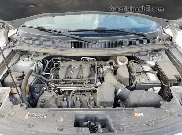 1FM5K7D81JGA76601 2018 FORD FORD EXPLORER Silver Вид підкапотного простору