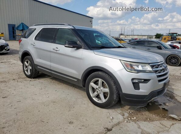1FM5K7D81JGA76601 2018 FORD FORD EXPLORER Silver Передня права чверть