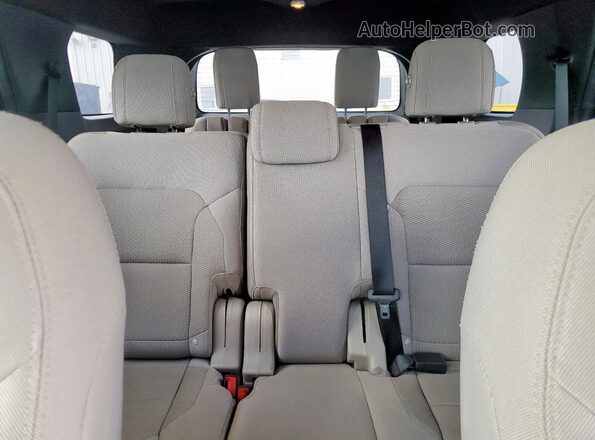 1FM5K7D81JGA76601 2018 FORD FORD EXPLORER Silver Вид задніх сидінь