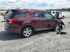 2018 Ford Explorer Xlt Burgundy vin: 1FM5K7D84JGC31027