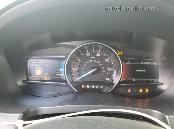 1FM5K7D84JGC31027 2018 FORD FORD EXPLORER Burgundy Вид щитка приладів
