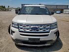 2018 Ford Explorer Xlt White vin: 1FM5K7D84JGC54114