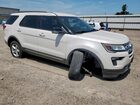 2018 Ford Explorer Xlt White vin: 1FM5K7D84JGC54114