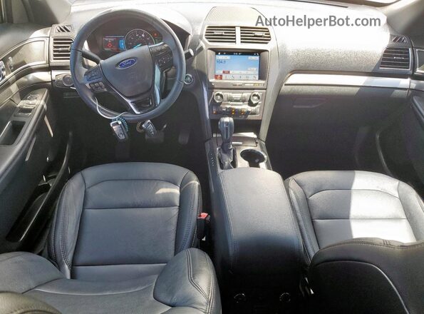 1FM5K7D84JGC54114 2018 FORD FORD EXPLORER White წინა პანელის ხედი