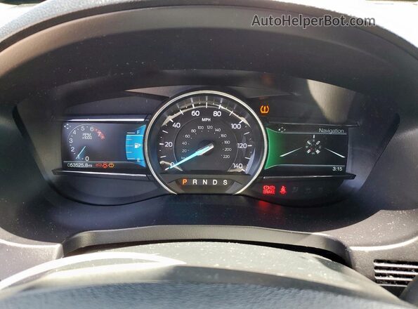 1FM5K7D84JGC54114 2018 FORD FORD EXPLORER White ხელსაწყოთა პანელის ხედი
