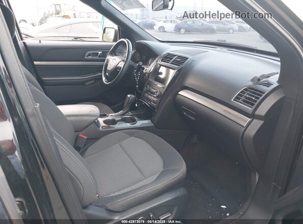 1FM5K7D85JGA68646 2018 FORD FORD EXPLORER Черный Вид салона спереди