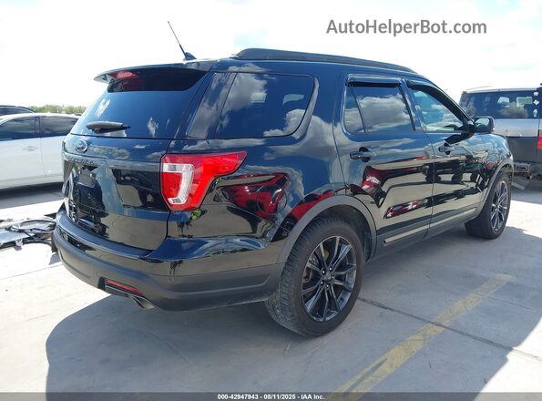 1FM5K7D89JGC26440 2018 FORD FORD EXPLORER Black Trasero derecho