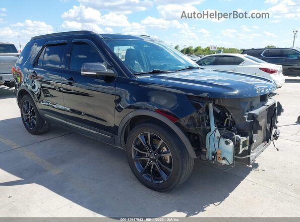 1FM5K7D89JGC26440 2018 FORD FORD EXPLORER Black Delantero derecho