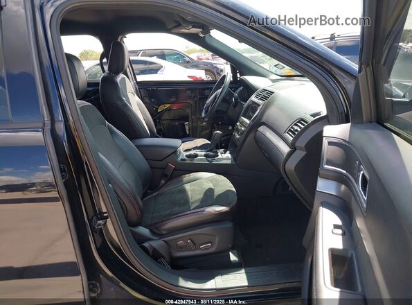 1FM5K7D89JGC26440 2018 FORD FORD EXPLORER Black Vista interior delantera