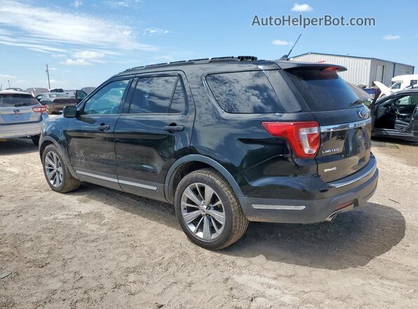 1FM5K7F81JGA15326 2018 FORD FORD EXPLORER Черный Задняя левая четверть