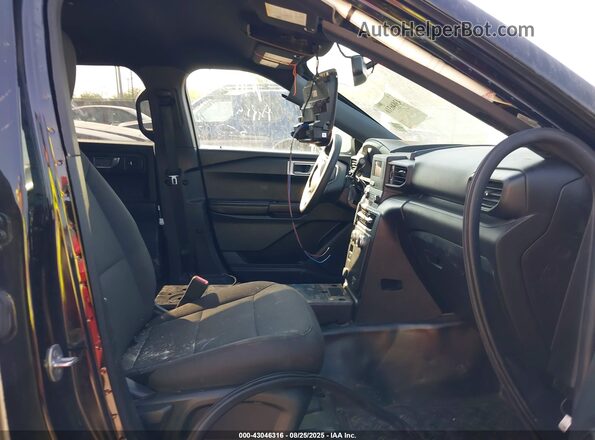 1FM5K8AB7NGA58972 2022 FORD EXPLORER Black Front interior view